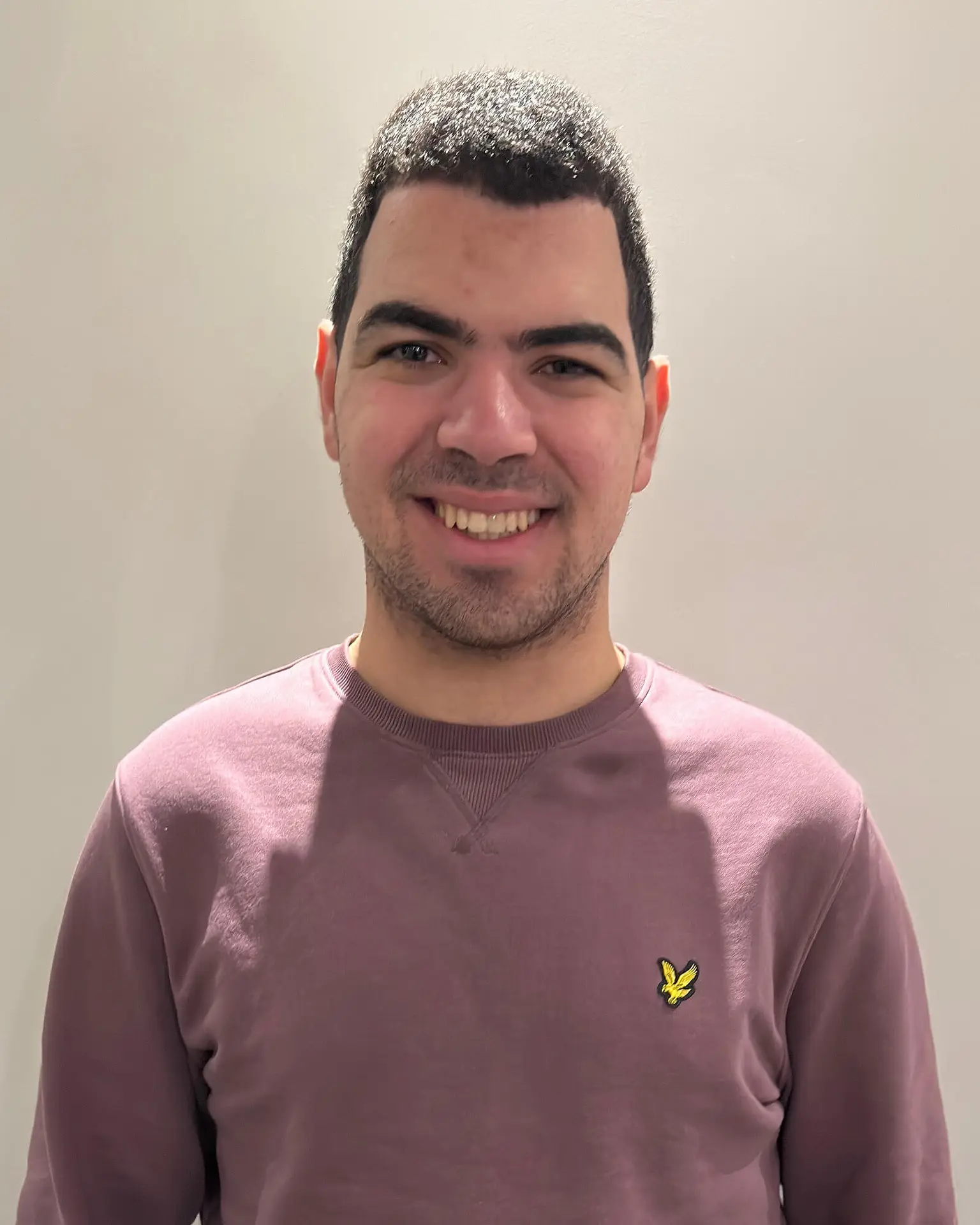 Portretfoto Hamza Hemmet als marketeer